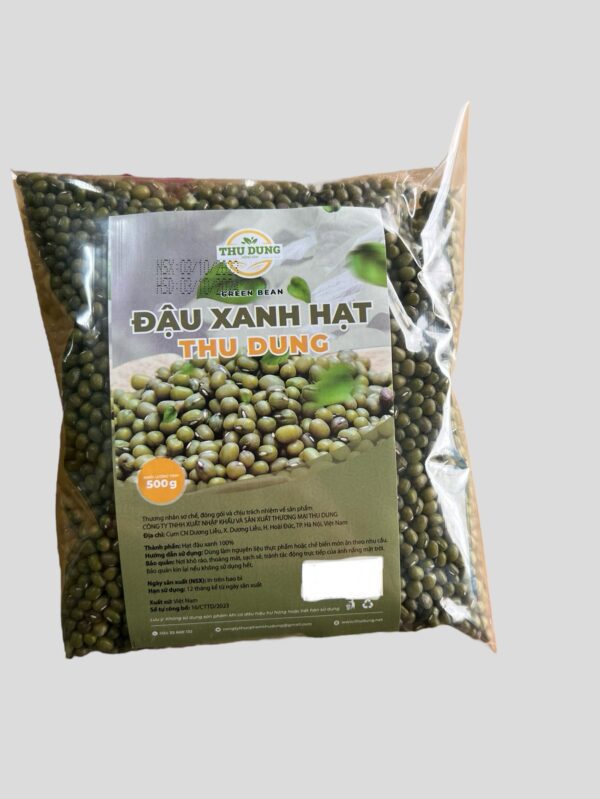 Đậu Xanh Nguyên Vỏ Thu Dung 500g