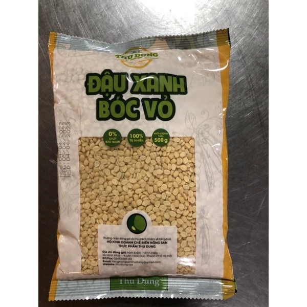 Đậu Xanh Bóc Vỏ Thu Dung 500g 3