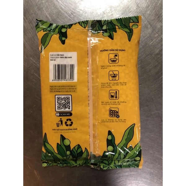 Đậu Xanh Bóc Vỏ Thu Dung 500g 4