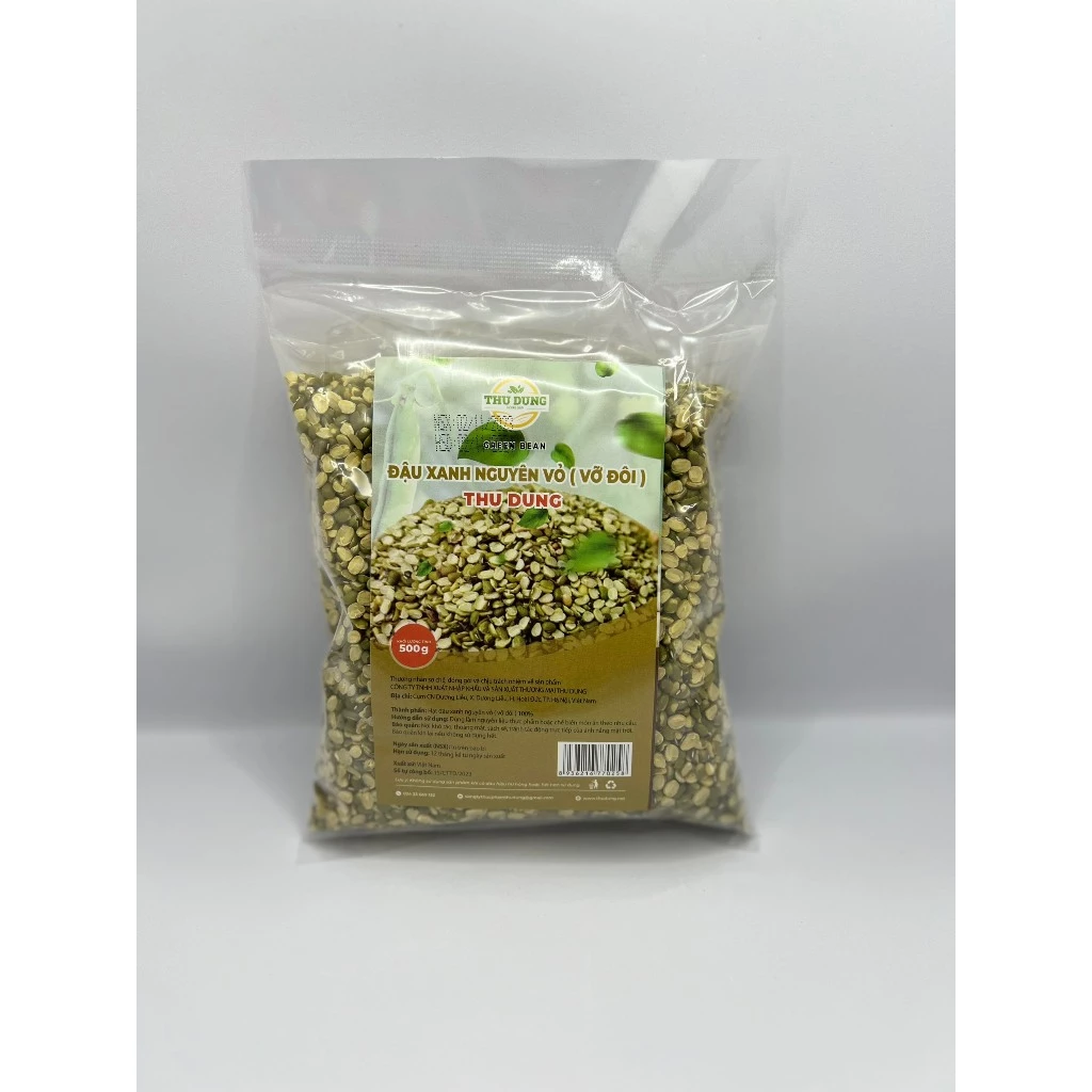 Đậu Xanh Nguyên Vỏ Thu Dung 500g 3