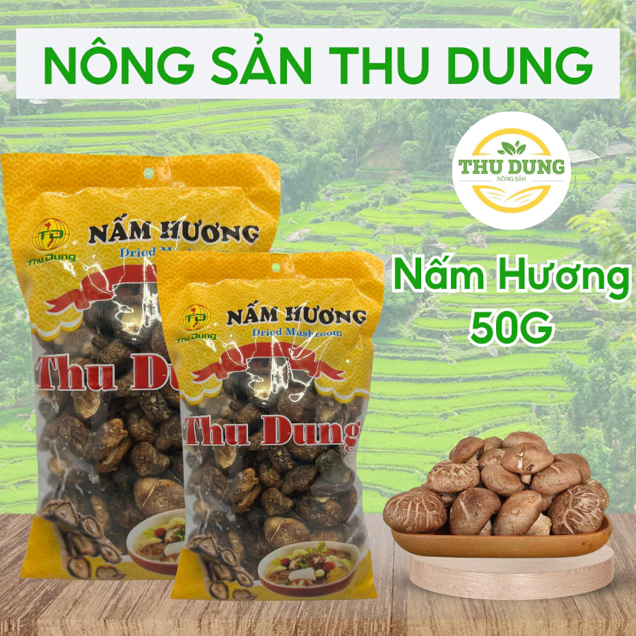 Nấm Hương Thu Dung 50g 3