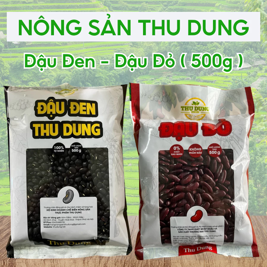 Set Đậu Đỏ Đậu Đen Thu Dung Nhân Bánh Trung Thu Nhanh Nhừ Nhanh Nhuyễn - Nguyên Liệu Nấu Chè Thơm Ngon Bổ Dưỡng