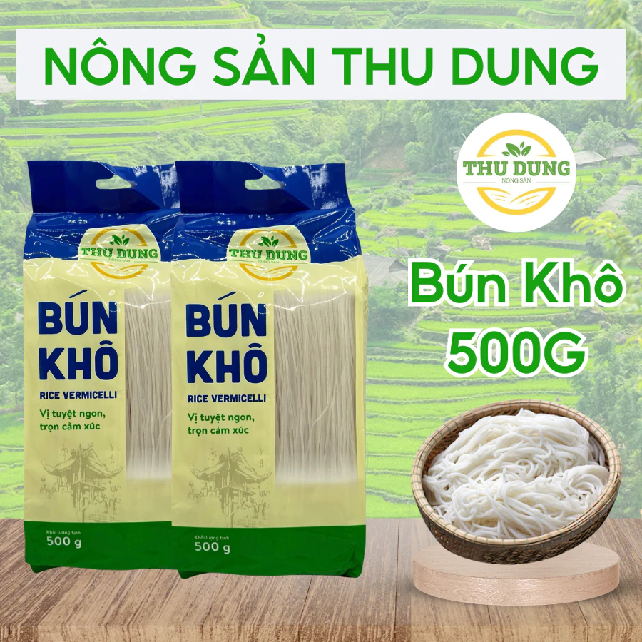 Bún khô Thu Dung 500g 3