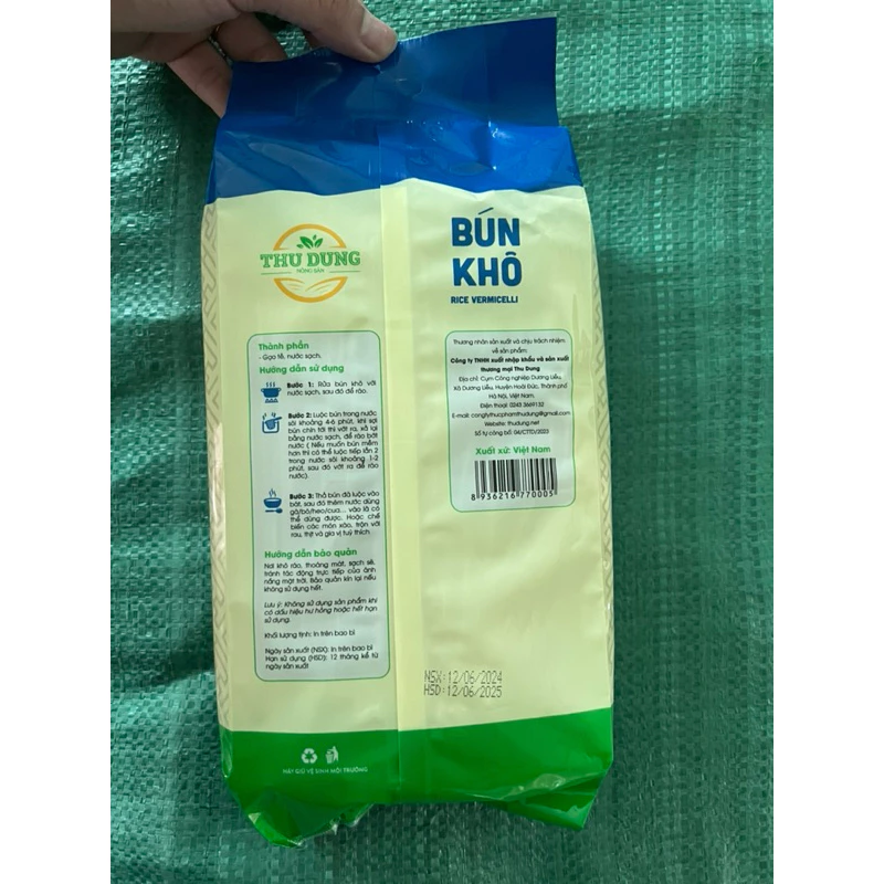 Bún khô Thu Dung 500g 6